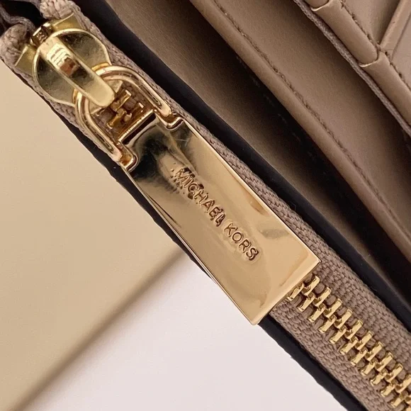 Michael Kors Wallet Wristlet Camel Multi Color - Picture 8 of 14